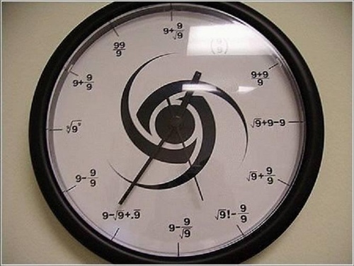 Mathematician Clock.JPG